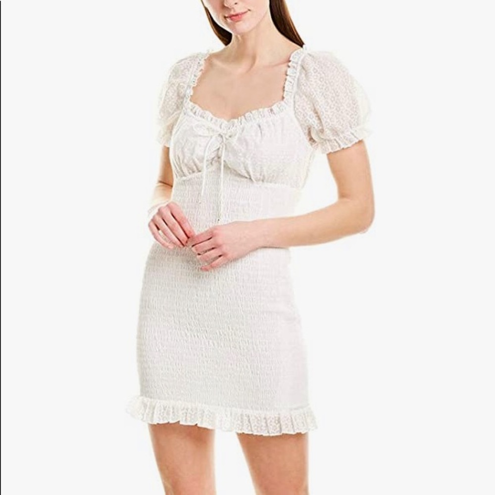 Finders Keepers Eva Dress in White